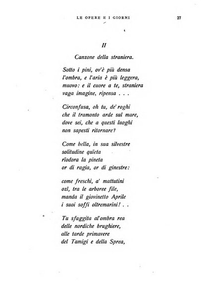 Le opere e i giorni rassegna mensile di politica, lettere, arti, etc