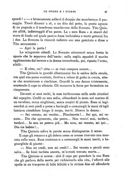 Le opere e i giorni rassegna mensile di politica, lettere, arti, etc