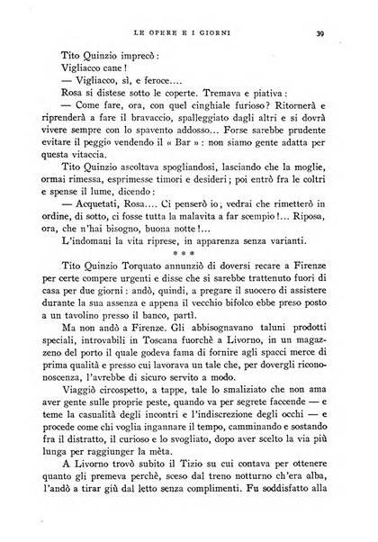 Le opere e i giorni rassegna mensile di politica, lettere, arti, etc