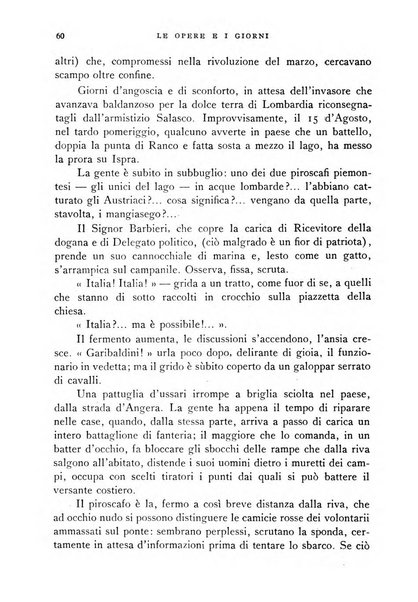 Le opere e i giorni rassegna mensile di politica, lettere, arti, etc