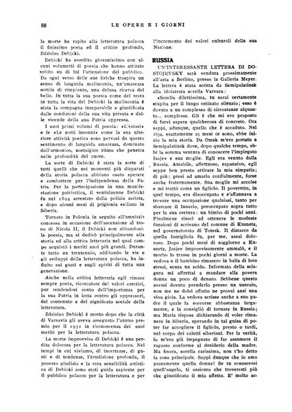 Le opere e i giorni rassegna mensile di politica, lettere, arti, etc