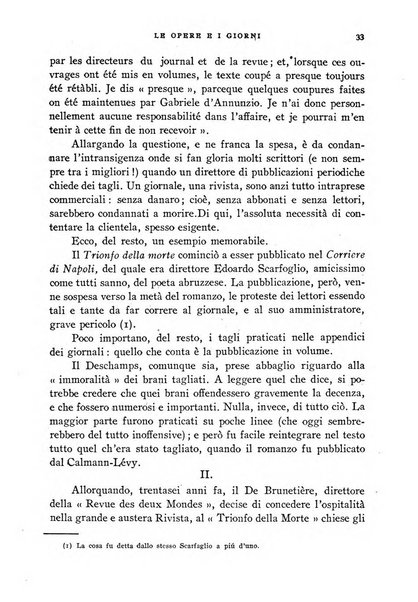 Le opere e i giorni rassegna mensile di politica, lettere, arti, etc