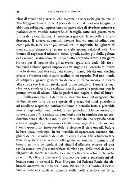 Le opere e i giorni rassegna mensile di politica, lettere, arti, etc