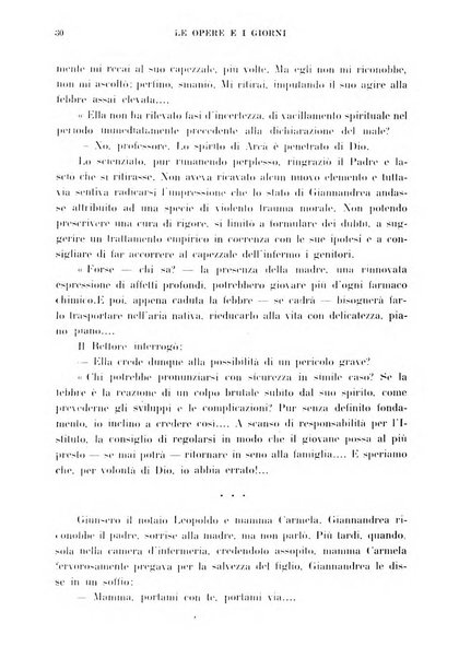 Le opere e i giorni rassegna mensile di politica, lettere, arti, etc