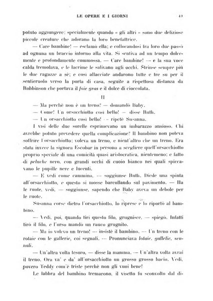 Le opere e i giorni rassegna mensile di politica, lettere, arti, etc