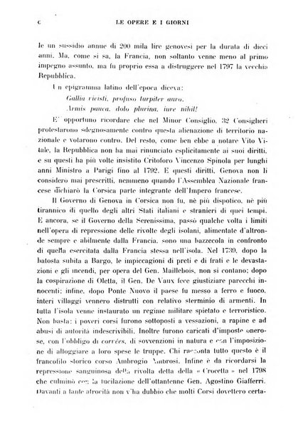 Le opere e i giorni rassegna mensile di politica, lettere, arti, etc