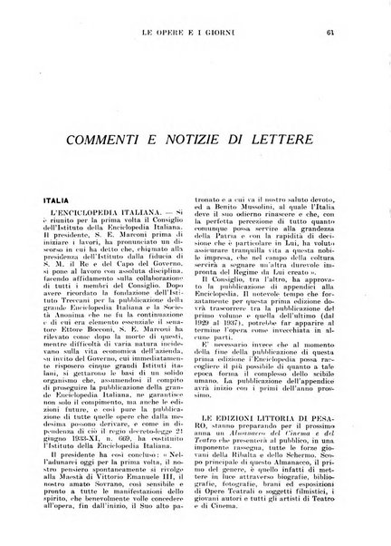 Le opere e i giorni rassegna mensile di politica, lettere, arti, etc