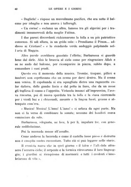 Le opere e i giorni rassegna mensile di politica, lettere, arti, etc