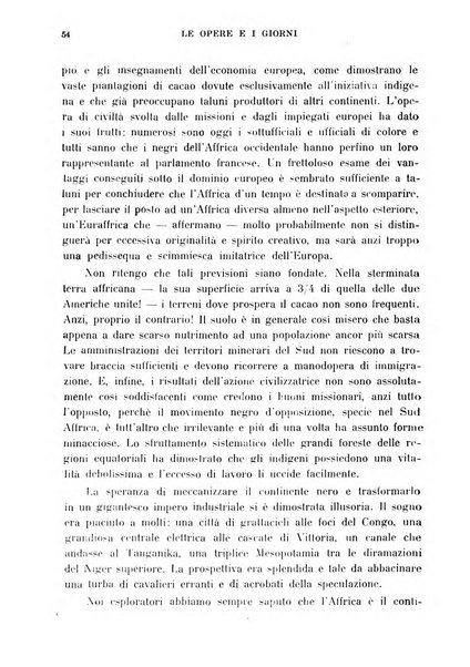 Le opere e i giorni rassegna mensile di politica, lettere, arti, etc