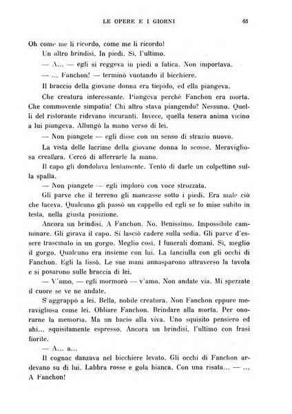 Le opere e i giorni rassegna mensile di politica, lettere, arti, etc