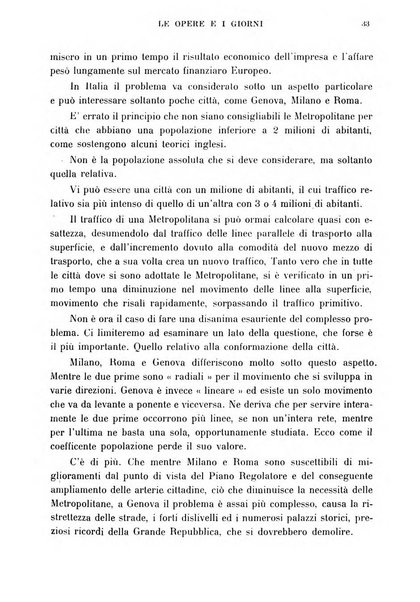 Le opere e i giorni rassegna mensile di politica, lettere, arti, etc