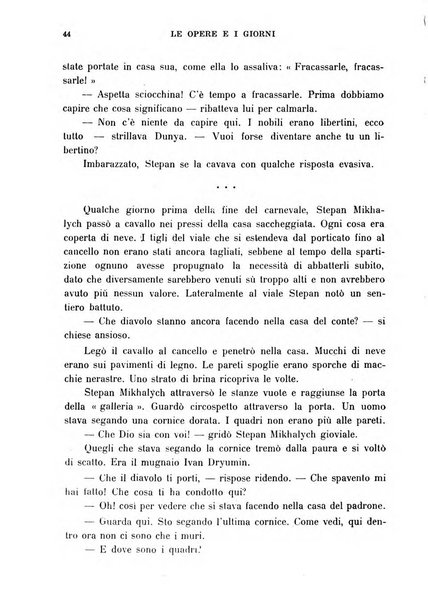 Le opere e i giorni rassegna mensile di politica, lettere, arti, etc