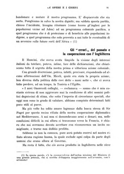 Le opere e i giorni rassegna mensile di politica, lettere, arti, etc