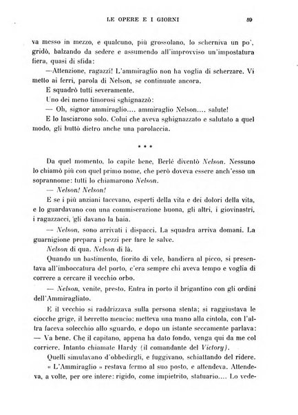 Le opere e i giorni rassegna mensile di politica, lettere, arti, etc