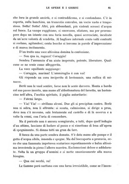 Le opere e i giorni rassegna mensile di politica, lettere, arti, etc