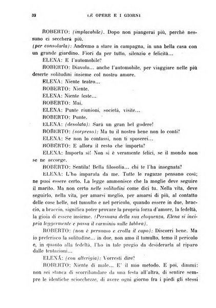 Le opere e i giorni rassegna mensile di politica, lettere, arti, etc