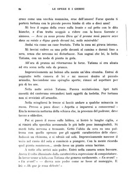 Le opere e i giorni rassegna mensile di politica, lettere, arti, etc