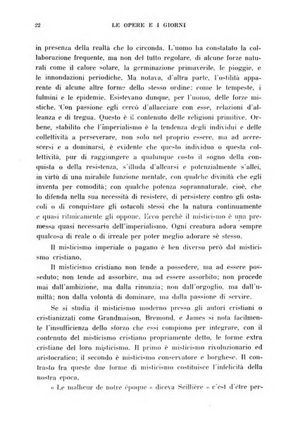 Le opere e i giorni rassegna mensile di politica, lettere, arti, etc