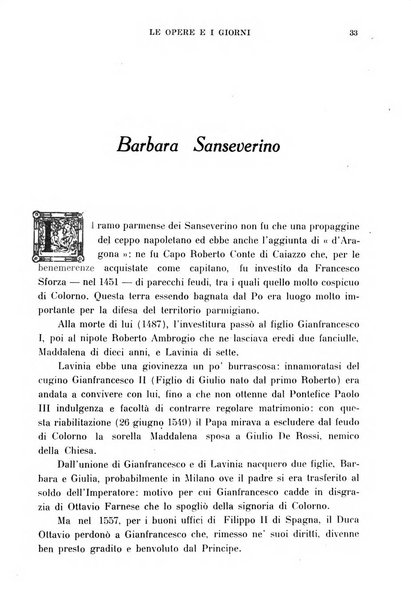 Le opere e i giorni rassegna mensile di politica, lettere, arti, etc