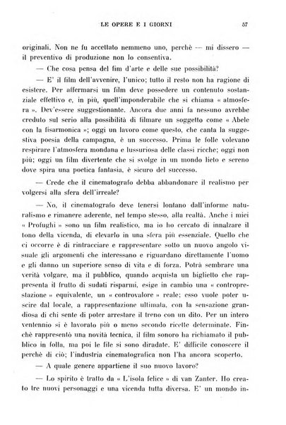 Le opere e i giorni rassegna mensile di politica, lettere, arti, etc