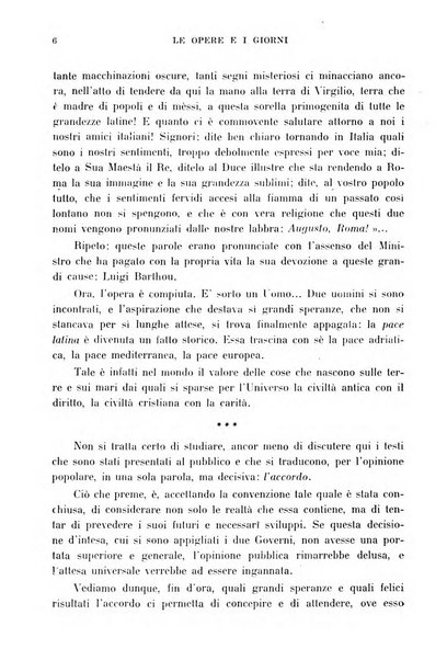 Le opere e i giorni rassegna mensile di politica, lettere, arti, etc