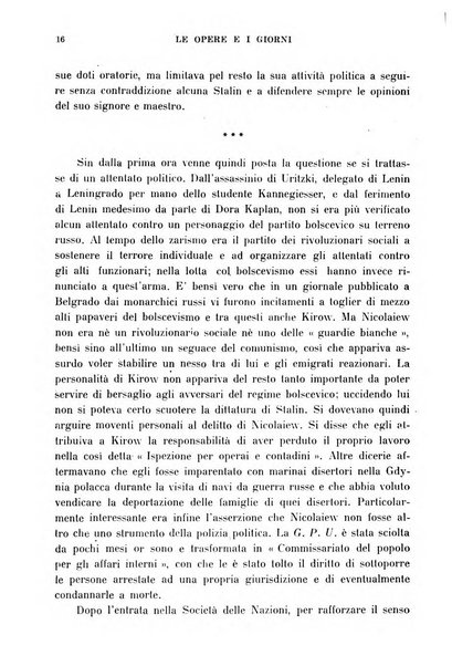 Le opere e i giorni rassegna mensile di politica, lettere, arti, etc