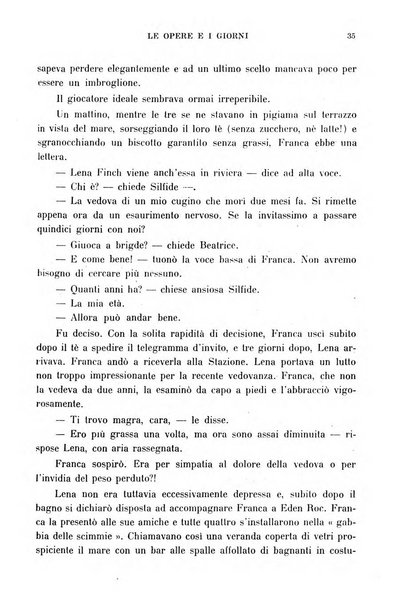 Le opere e i giorni rassegna mensile di politica, lettere, arti, etc