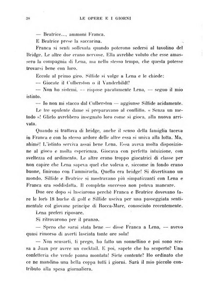 Le opere e i giorni rassegna mensile di politica, lettere, arti, etc