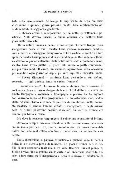 Le opere e i giorni rassegna mensile di politica, lettere, arti, etc