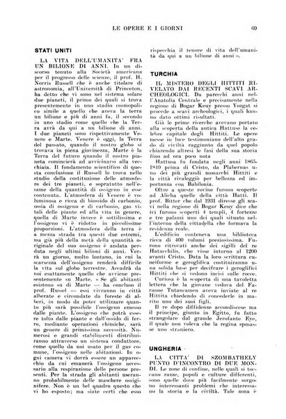 Le opere e i giorni rassegna mensile di politica, lettere, arti, etc