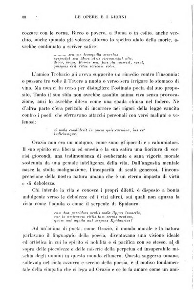 Le opere e i giorni rassegna mensile di politica, lettere, arti, etc