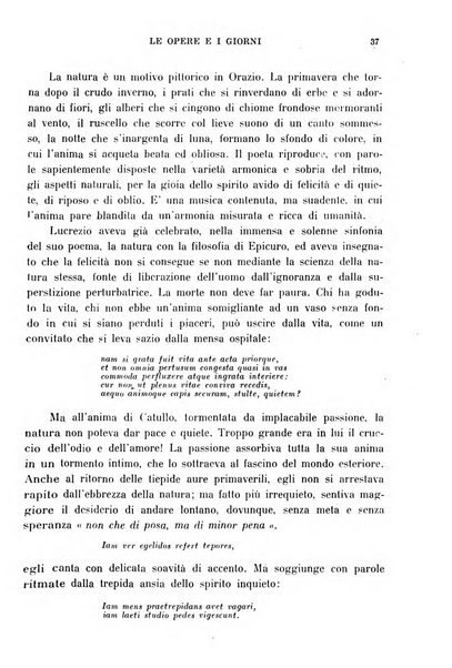 Le opere e i giorni rassegna mensile di politica, lettere, arti, etc