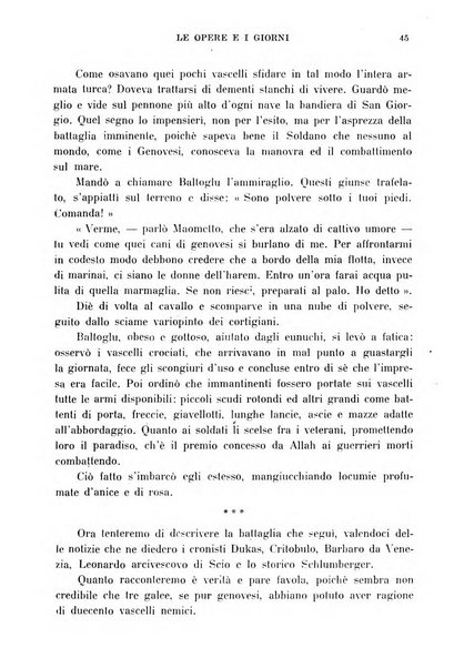 Le opere e i giorni rassegna mensile di politica, lettere, arti, etc