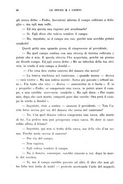 Le opere e i giorni rassegna mensile di politica, lettere, arti, etc