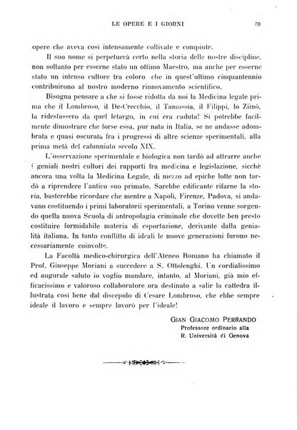 Le opere e i giorni rassegna mensile di politica, lettere, arti, etc