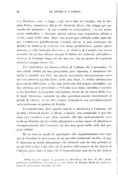 Le opere e i giorni rassegna mensile di politica, lettere, arti, etc