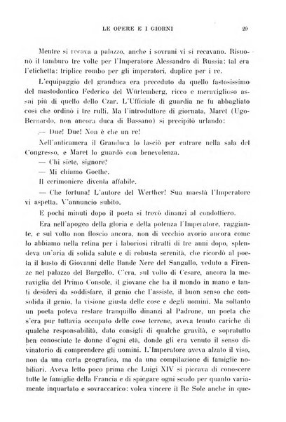 Le opere e i giorni rassegna mensile di politica, lettere, arti, etc