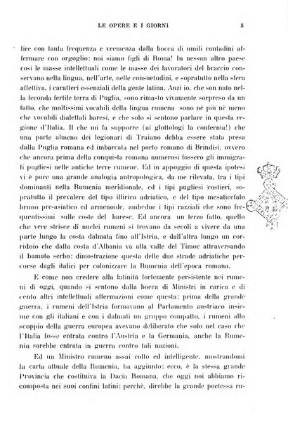 Le opere e i giorni rassegna mensile di politica, lettere, arti, etc