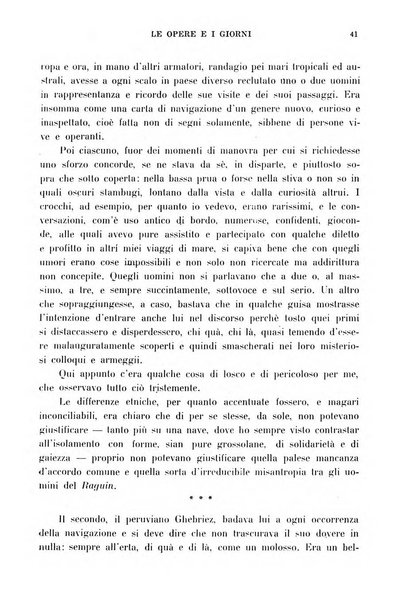 Le opere e i giorni rassegna mensile di politica, lettere, arti, etc