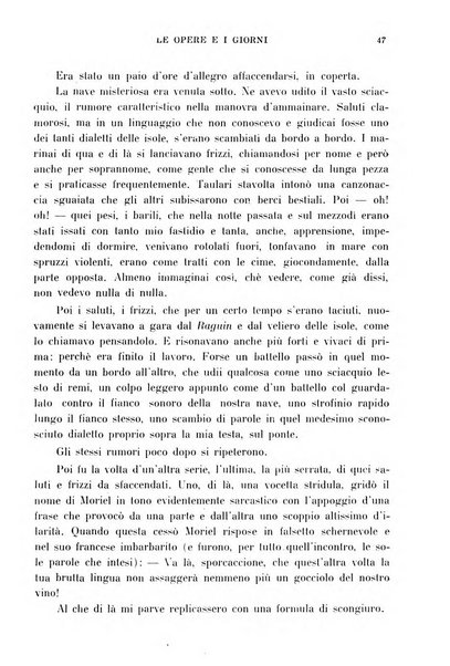 Le opere e i giorni rassegna mensile di politica, lettere, arti, etc