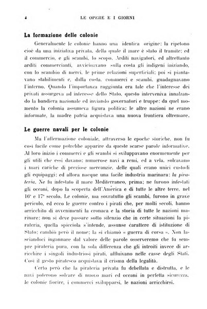 Le opere e i giorni rassegna mensile di politica, lettere, arti, etc