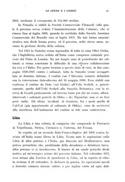 Le opere e i giorni rassegna mensile di politica, lettere, arti, etc