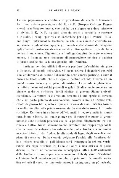 Le opere e i giorni rassegna mensile di politica, lettere, arti, etc