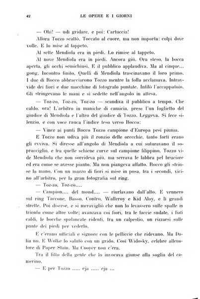 Le opere e i giorni rassegna mensile di politica, lettere, arti, etc