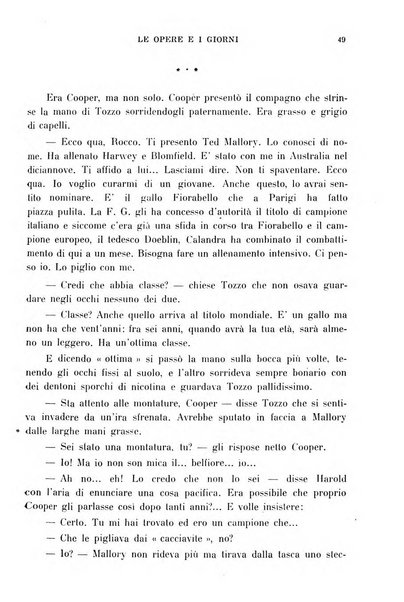 Le opere e i giorni rassegna mensile di politica, lettere, arti, etc