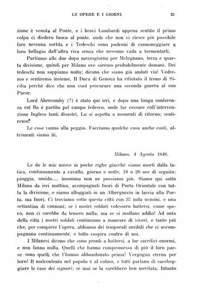 Le opere e i giorni rassegna mensile di politica, lettere, arti, etc