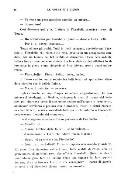 Le opere e i giorni rassegna mensile di politica, lettere, arti, etc