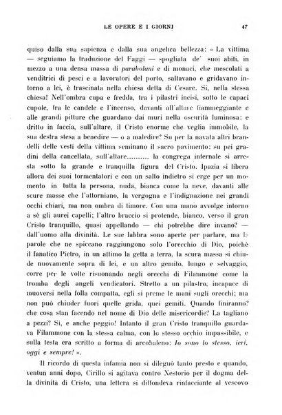 Le opere e i giorni rassegna mensile di politica, lettere, arti, etc