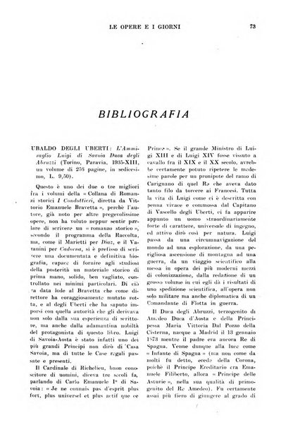 Le opere e i giorni rassegna mensile di politica, lettere, arti, etc