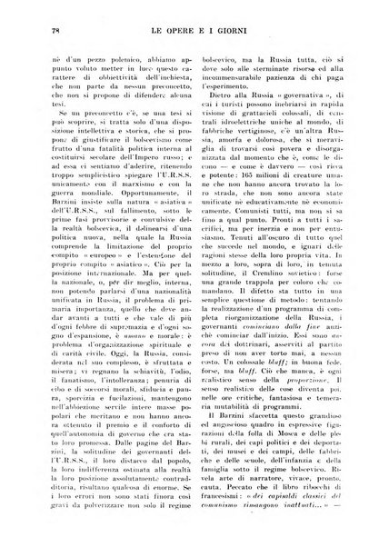 Le opere e i giorni rassegna mensile di politica, lettere, arti, etc